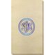 Double Circle Monogram Bamboo Luxe Guest Towels Image 3 of 5